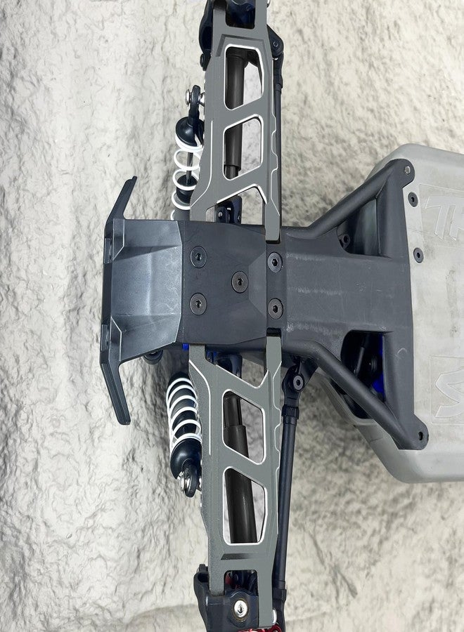 أذرع تعليق من الألومنيوم من GTHELE لسيارات Traxxas Rustler Slash Stampede Hoss 4WD 4x4 بمقياس 1/10، قطع غيار ترقية بديلة للجزء رقم 3655 (تيتانيوم). - Image 2